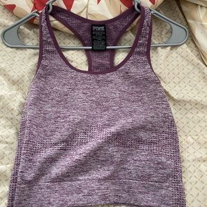 Seemless PINK workout tank top